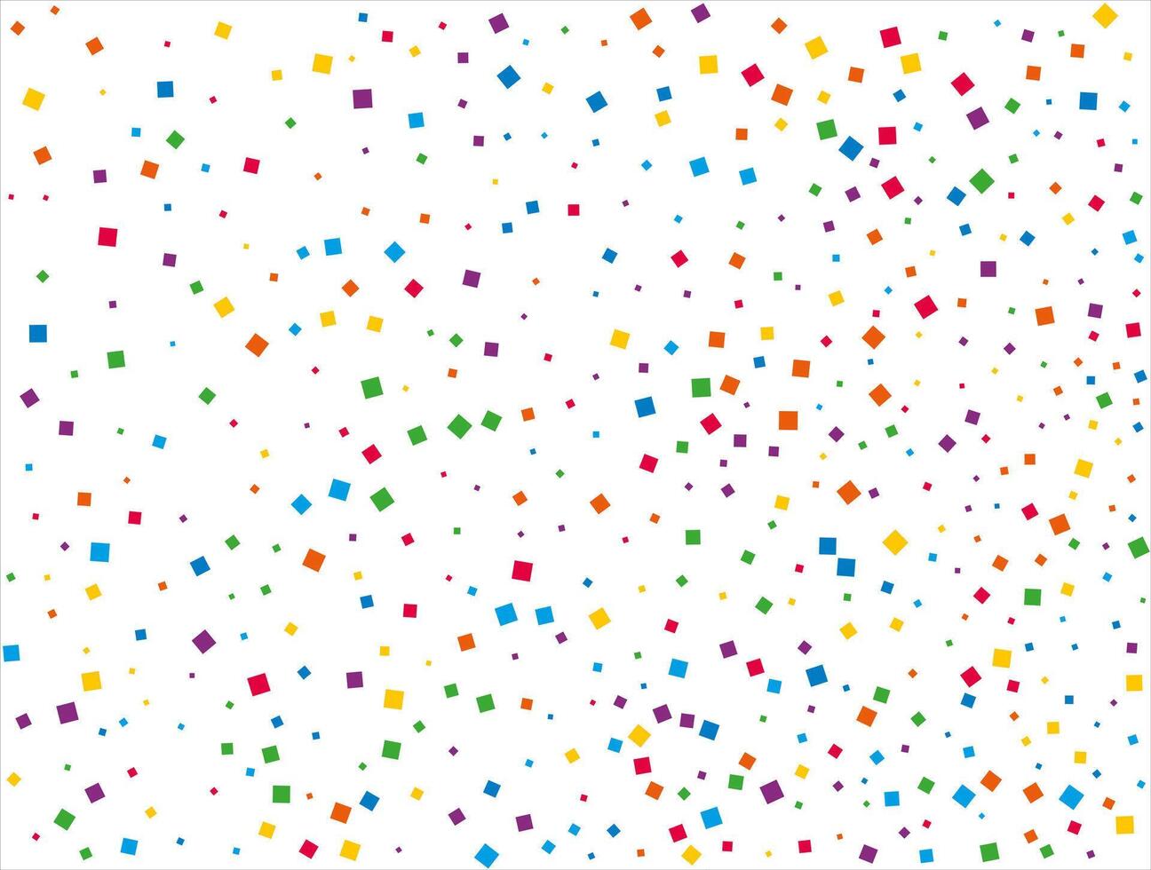 luxe regenboog pleinen confetti. vector illustratie.