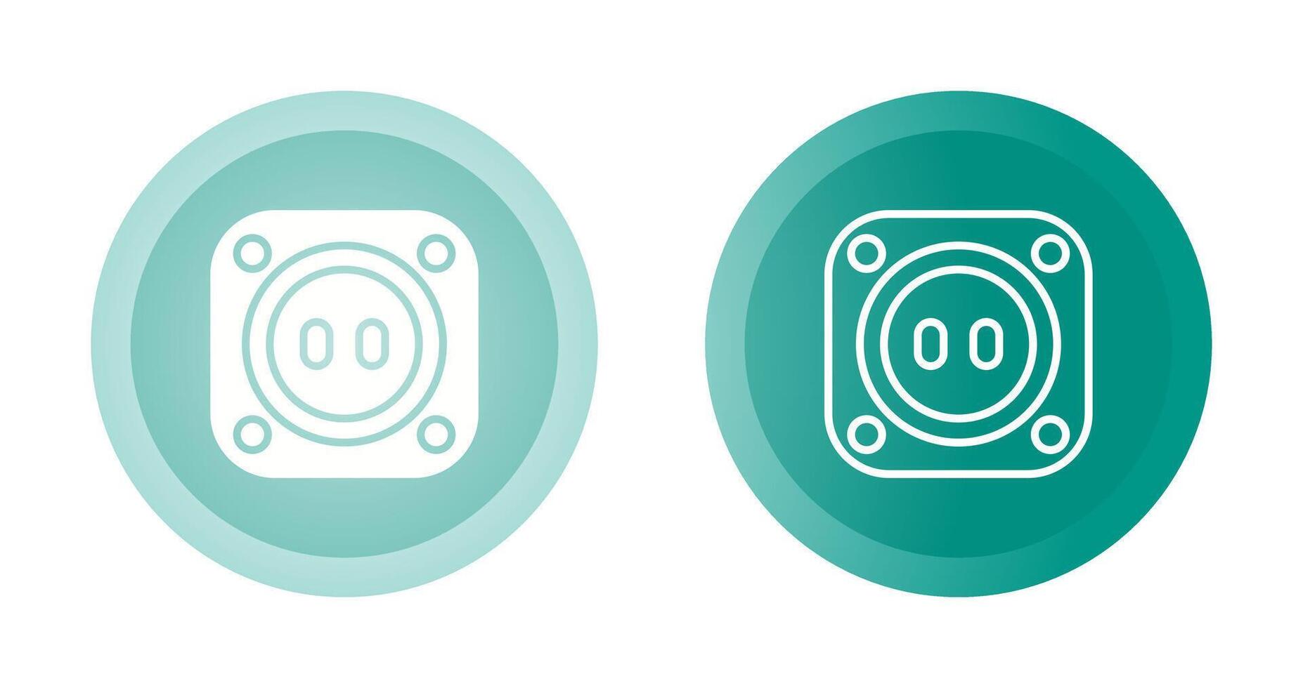 stopcontact vector pictogram