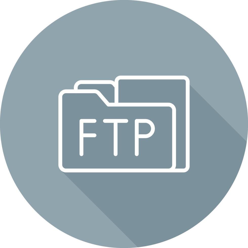 ftp toegang vector icoon