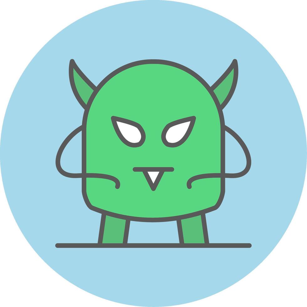 monster vector pictogram