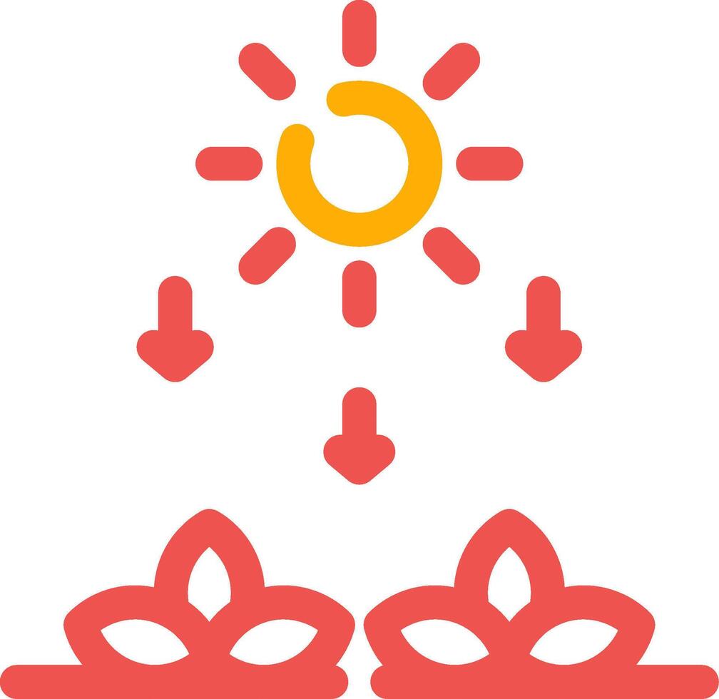 fotosynthese creatief icoon ontwerp vector