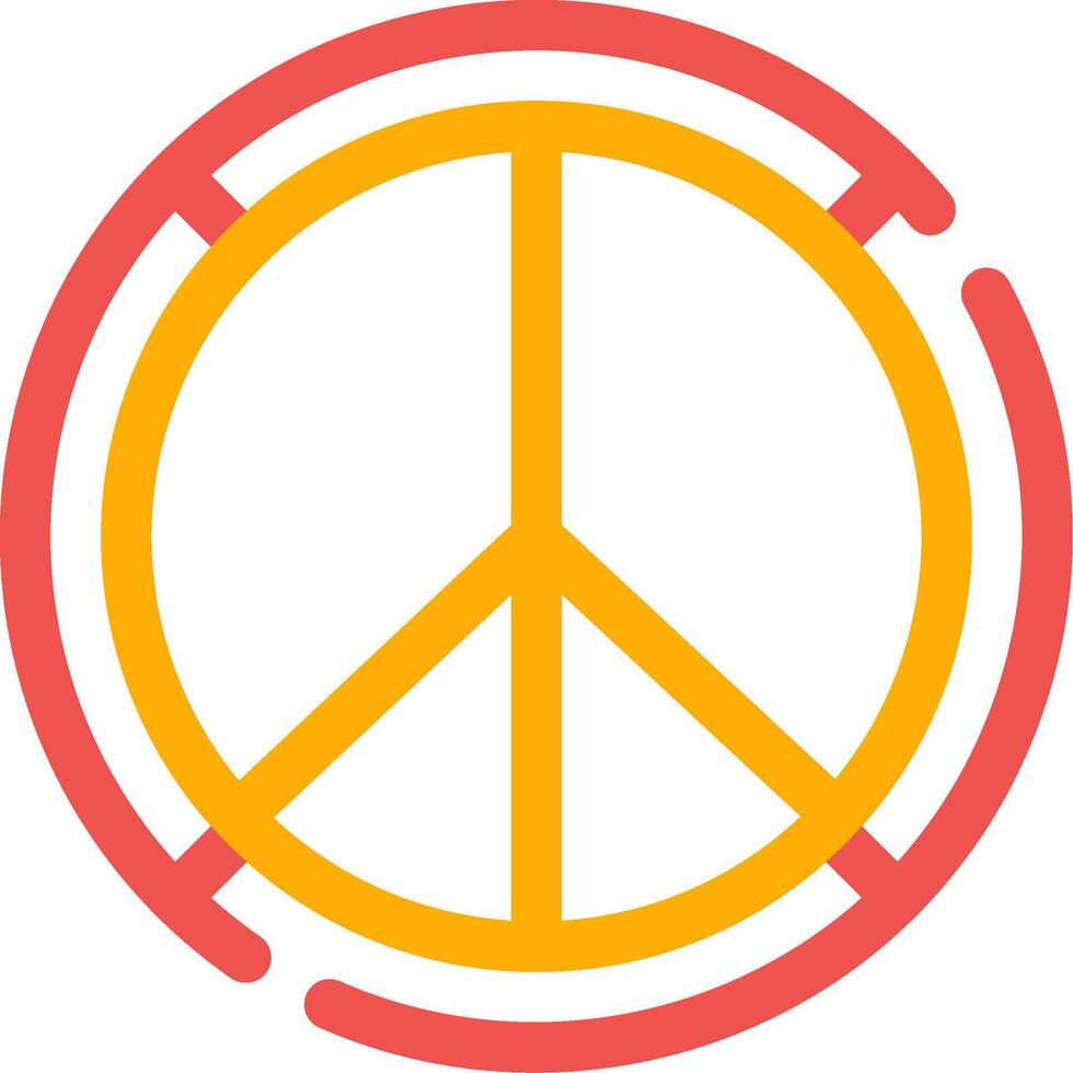 vrede creatief icoon ontwerp vector