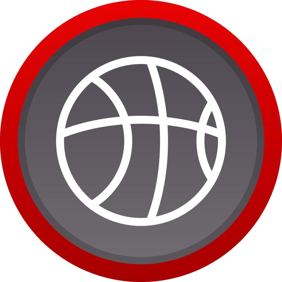 basketbal creatief icoon ontwerp vector