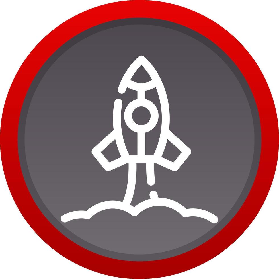 ruimteschip creatief icoon ontwerp vector