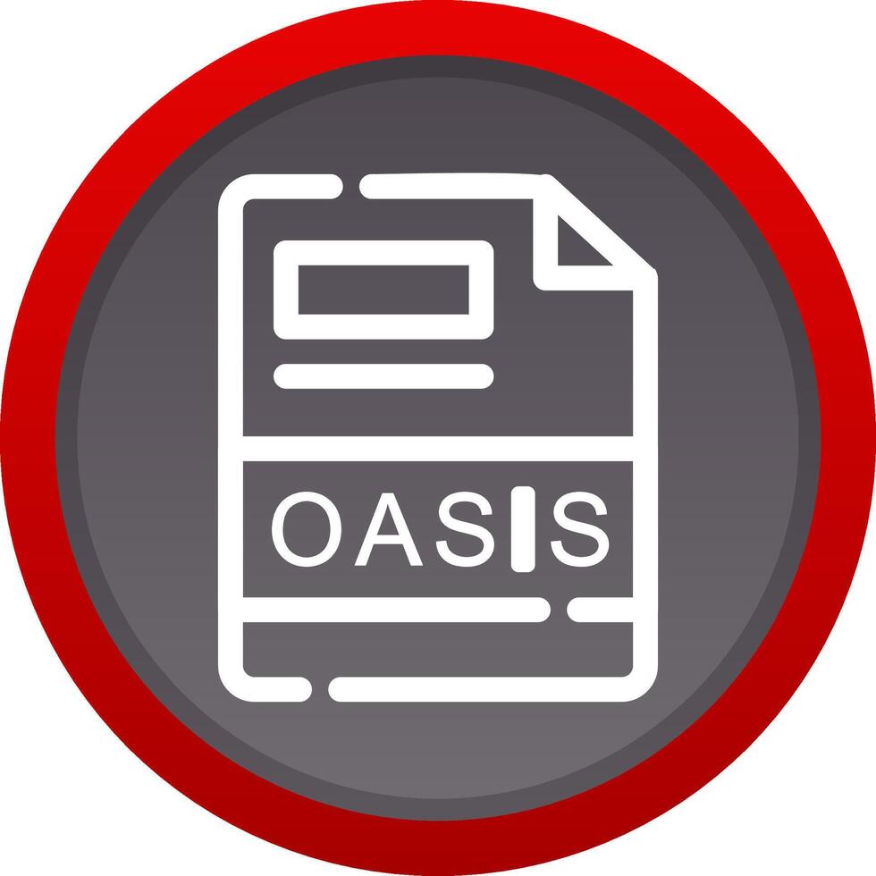 oase creatief icoon ontwerp vector