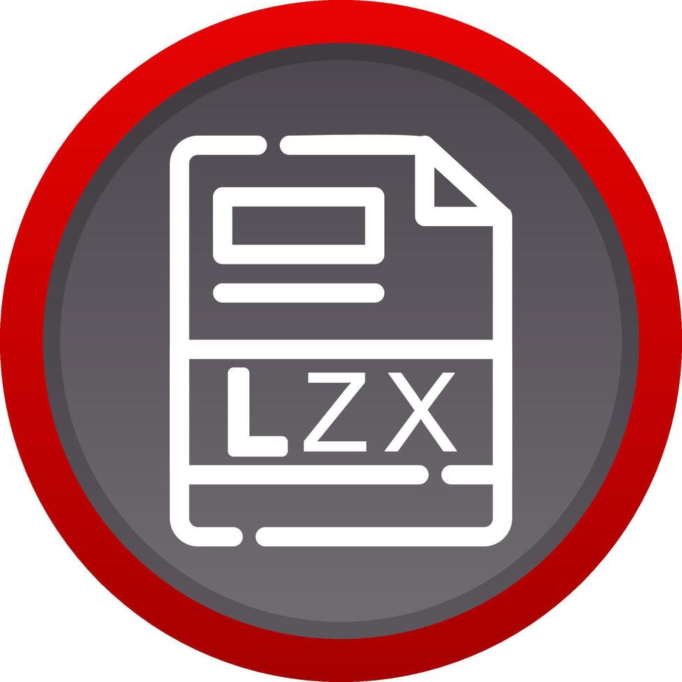 lzx creatief icoon ontwerp vector