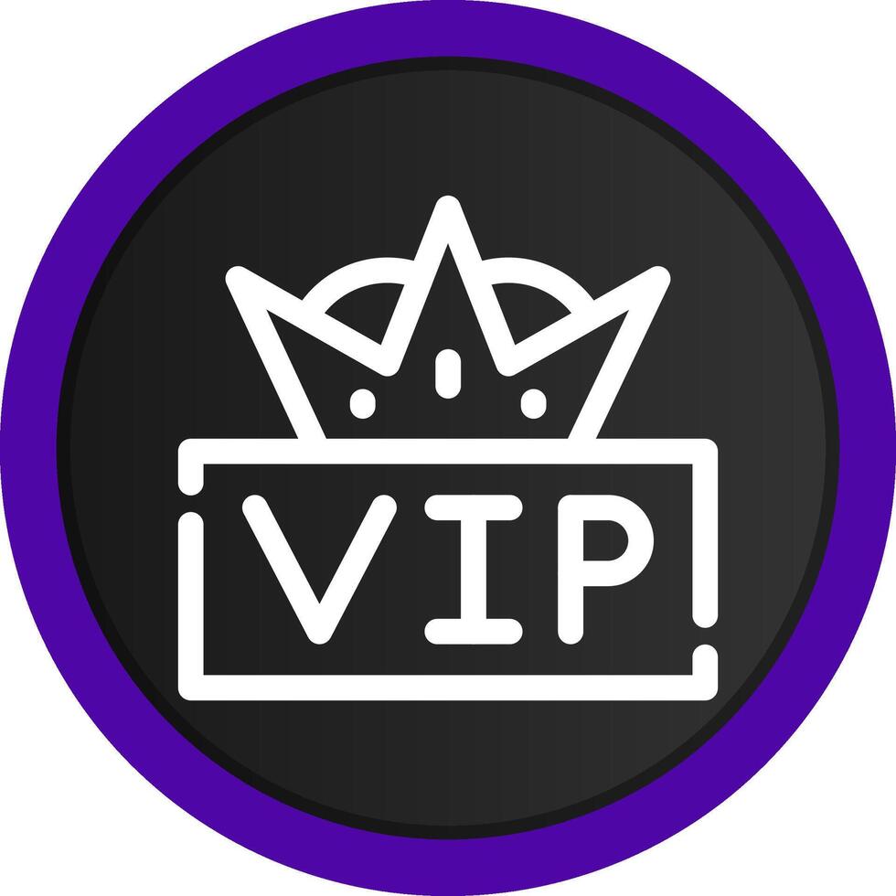 vip creatief icoon ontwerp vector