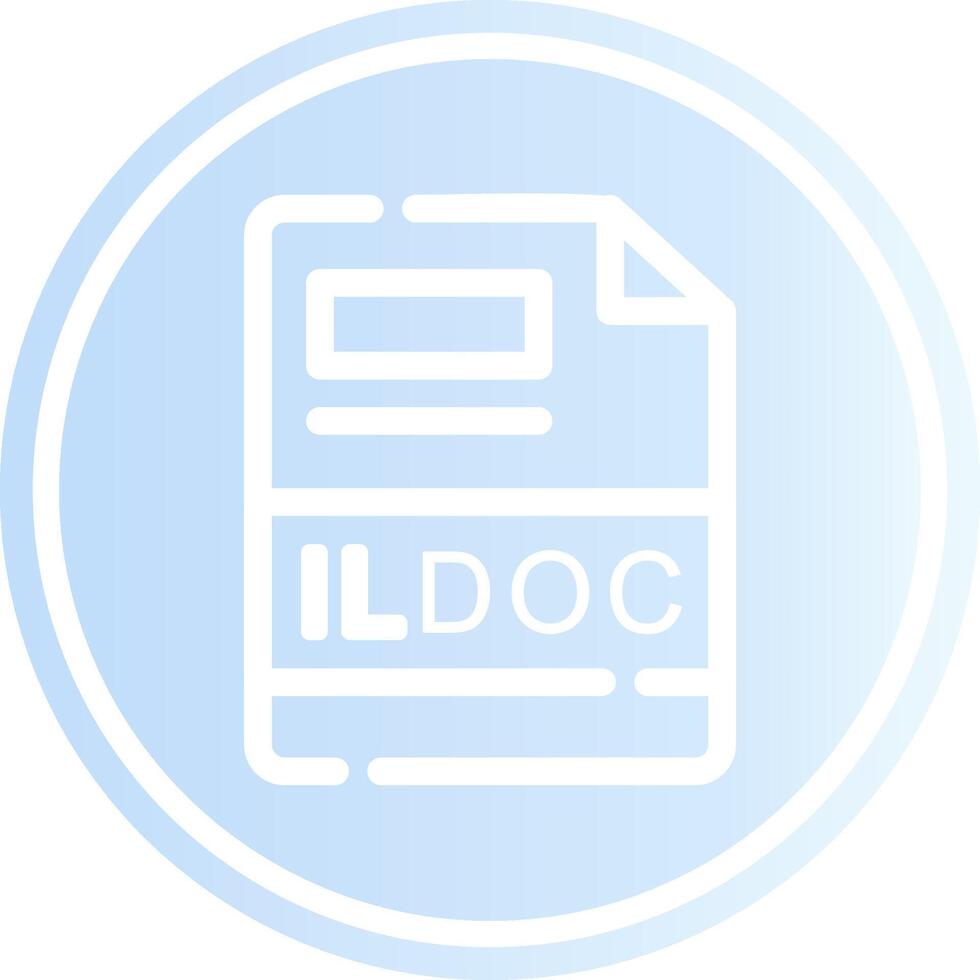 ildoc creatief icoon ontwerp vector