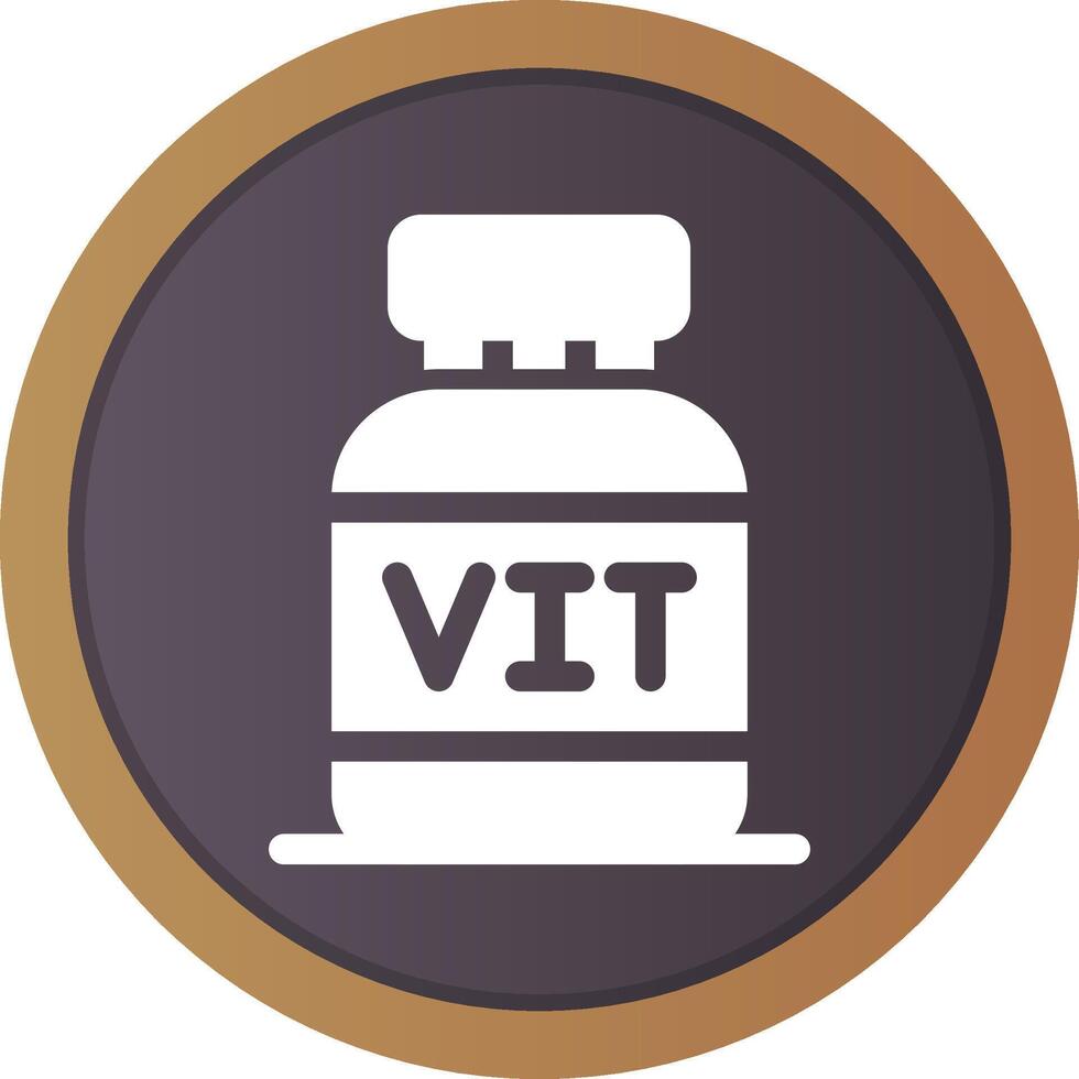 vitamines creatief icoon ontwerp vector