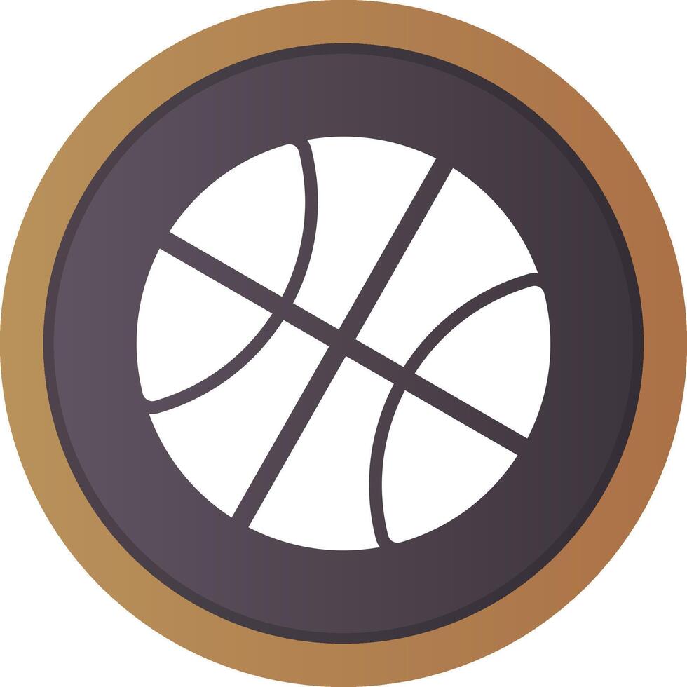 basketbal creatief icoon ontwerp vector