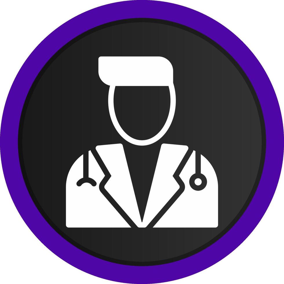 dokter creatief icoon ontwerp vector