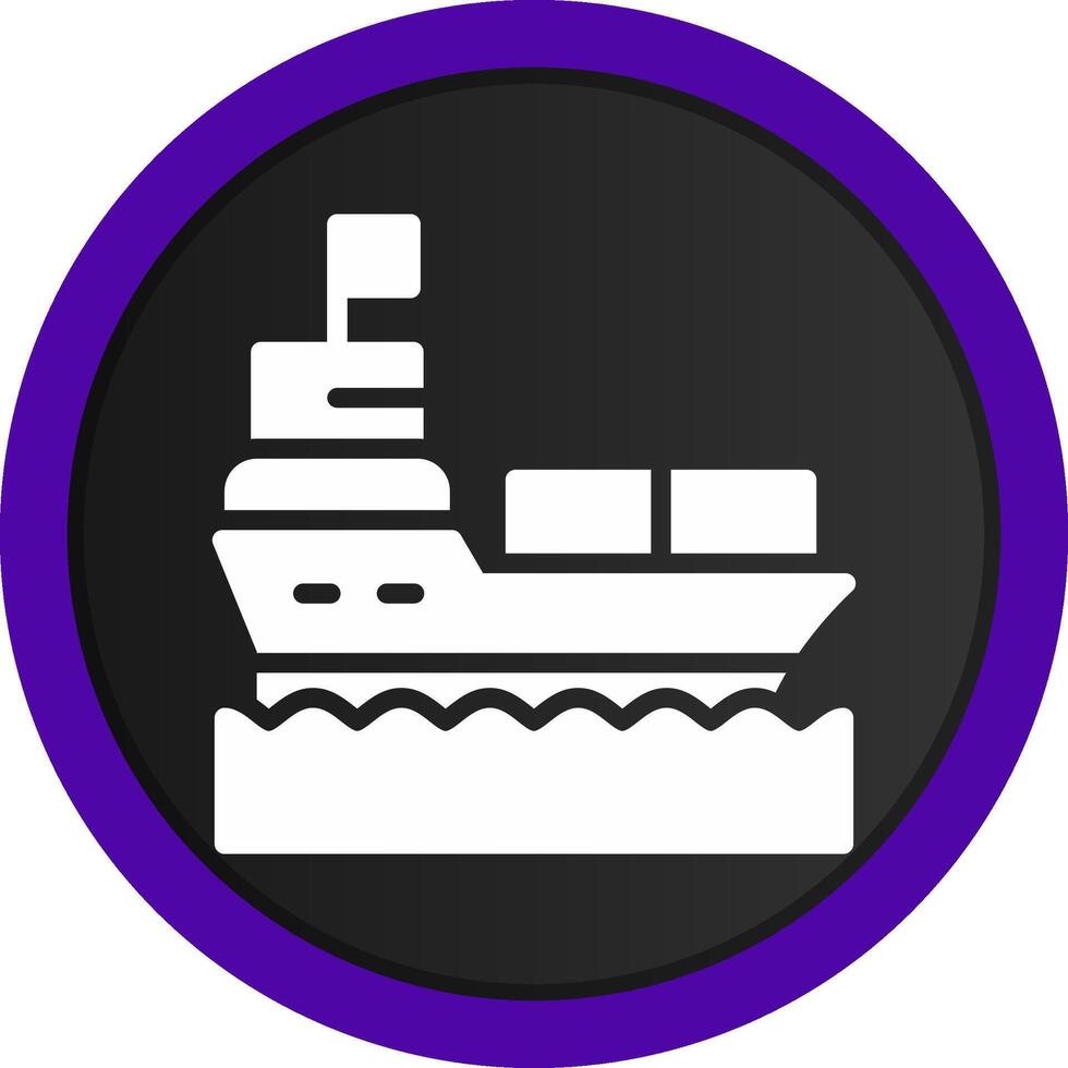 schip creatief icoon ontwerp vector