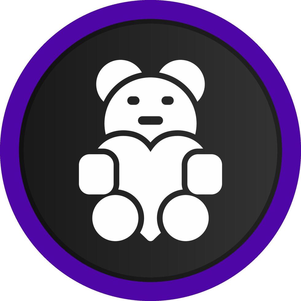 teddy creatief icoon ontwerp vector