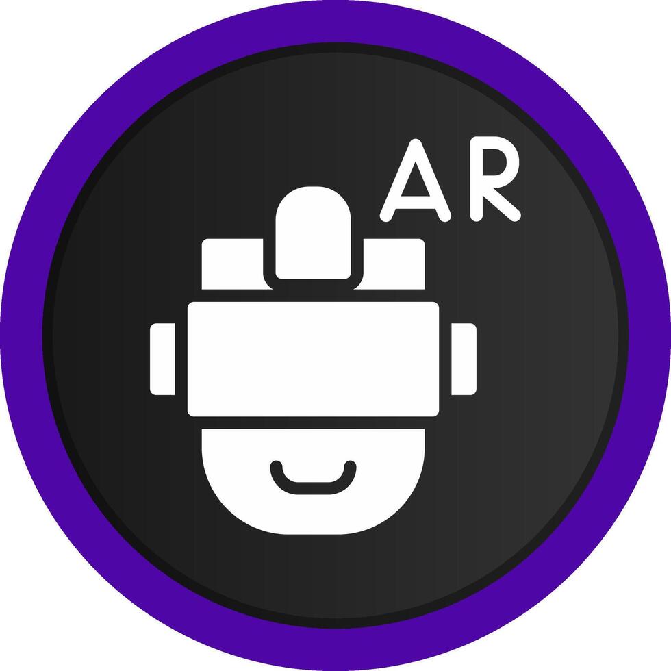 ar helm creatief icoon ontwerp vector