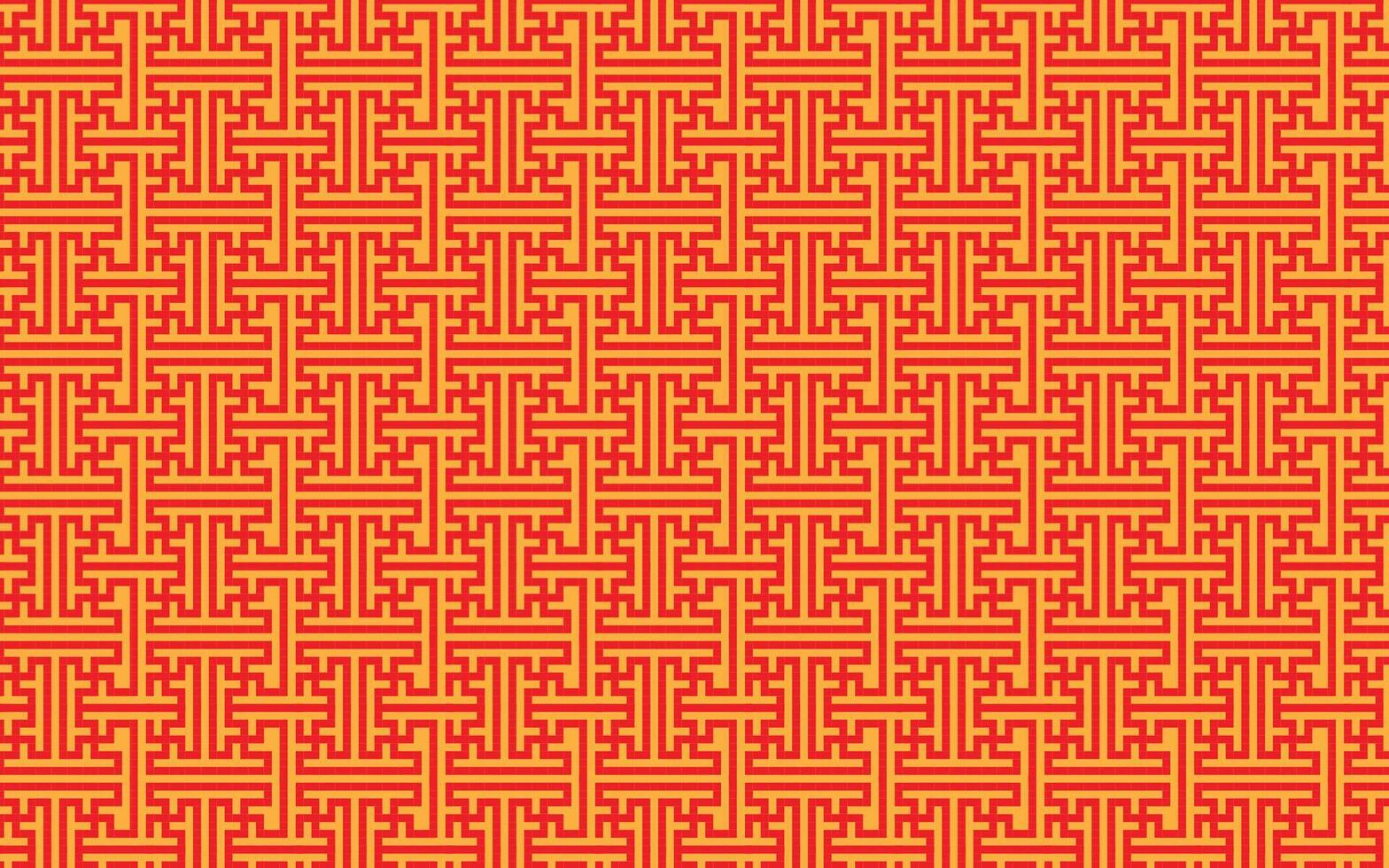 traditioneel Chinese oosters decoratief patroon elementen en scheidingstekens vector