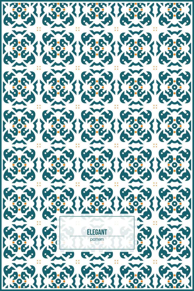elegant patroon van batik vorm voor wijnoogst behang vector