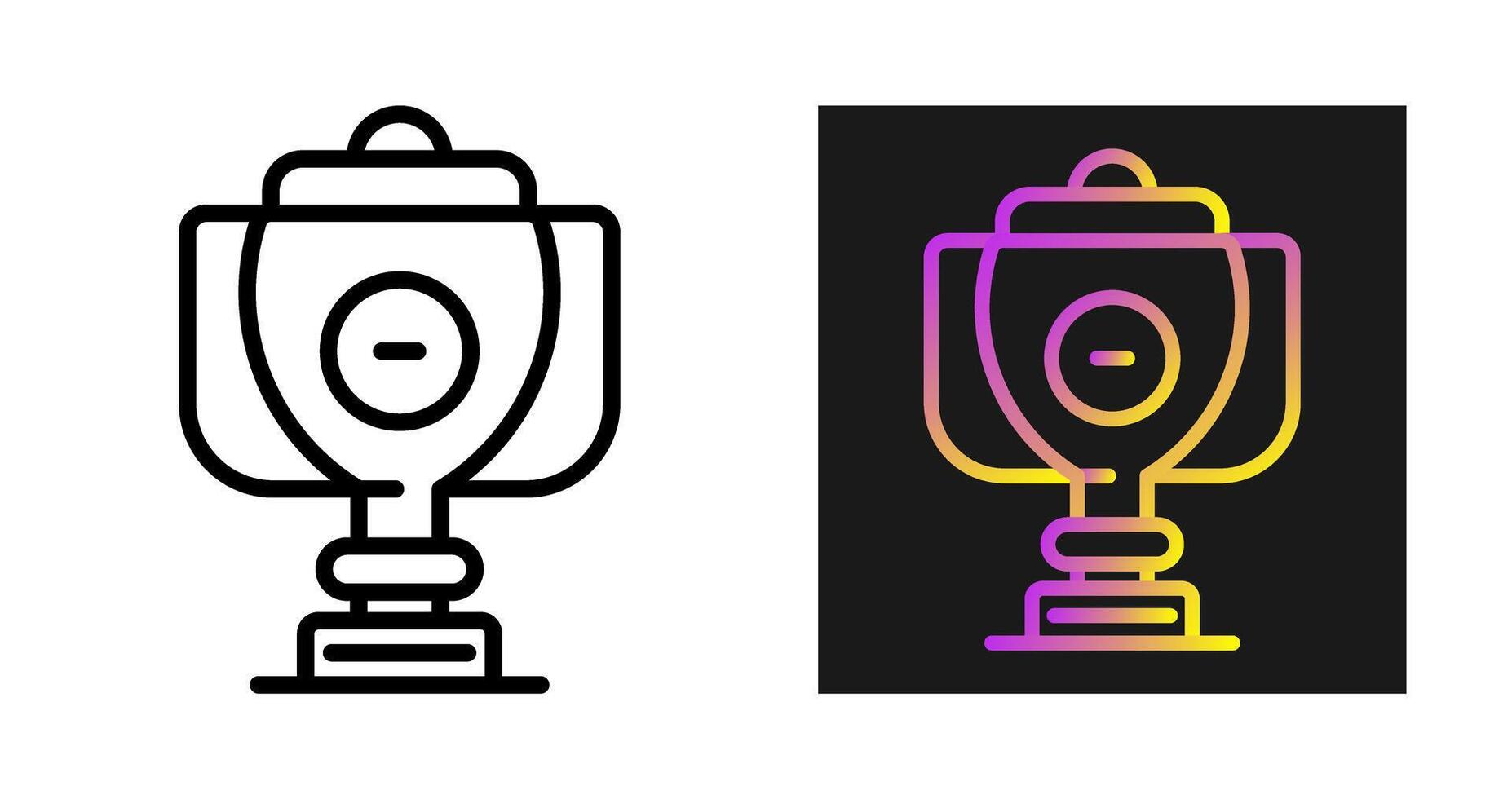 trofee vector pictogram