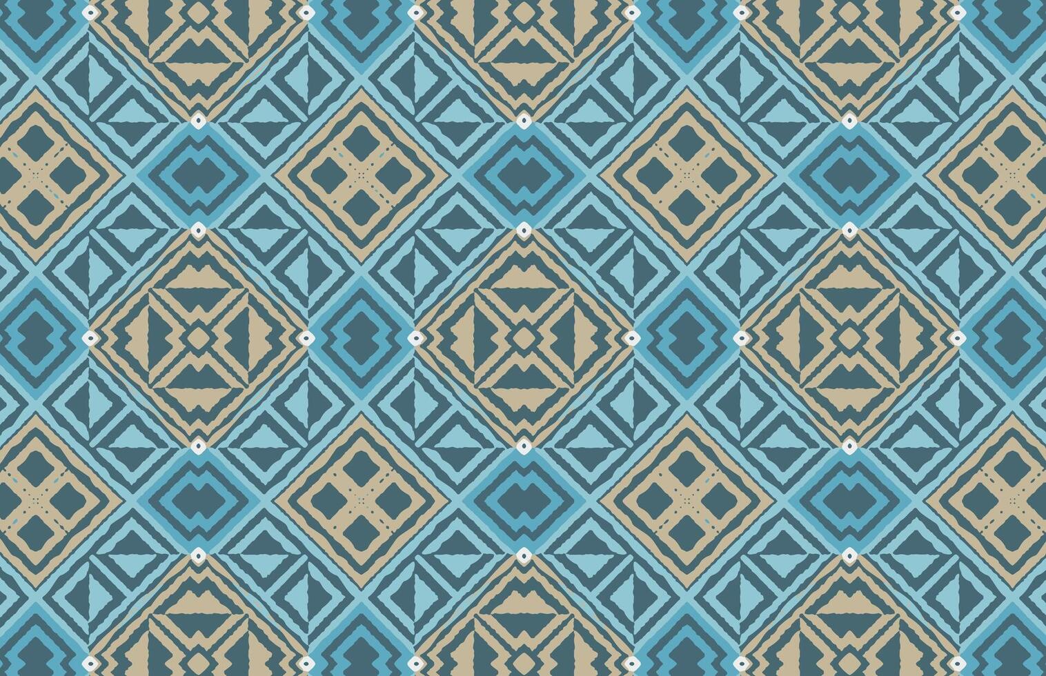 blauw en bruin decoratief grunge patroon vector