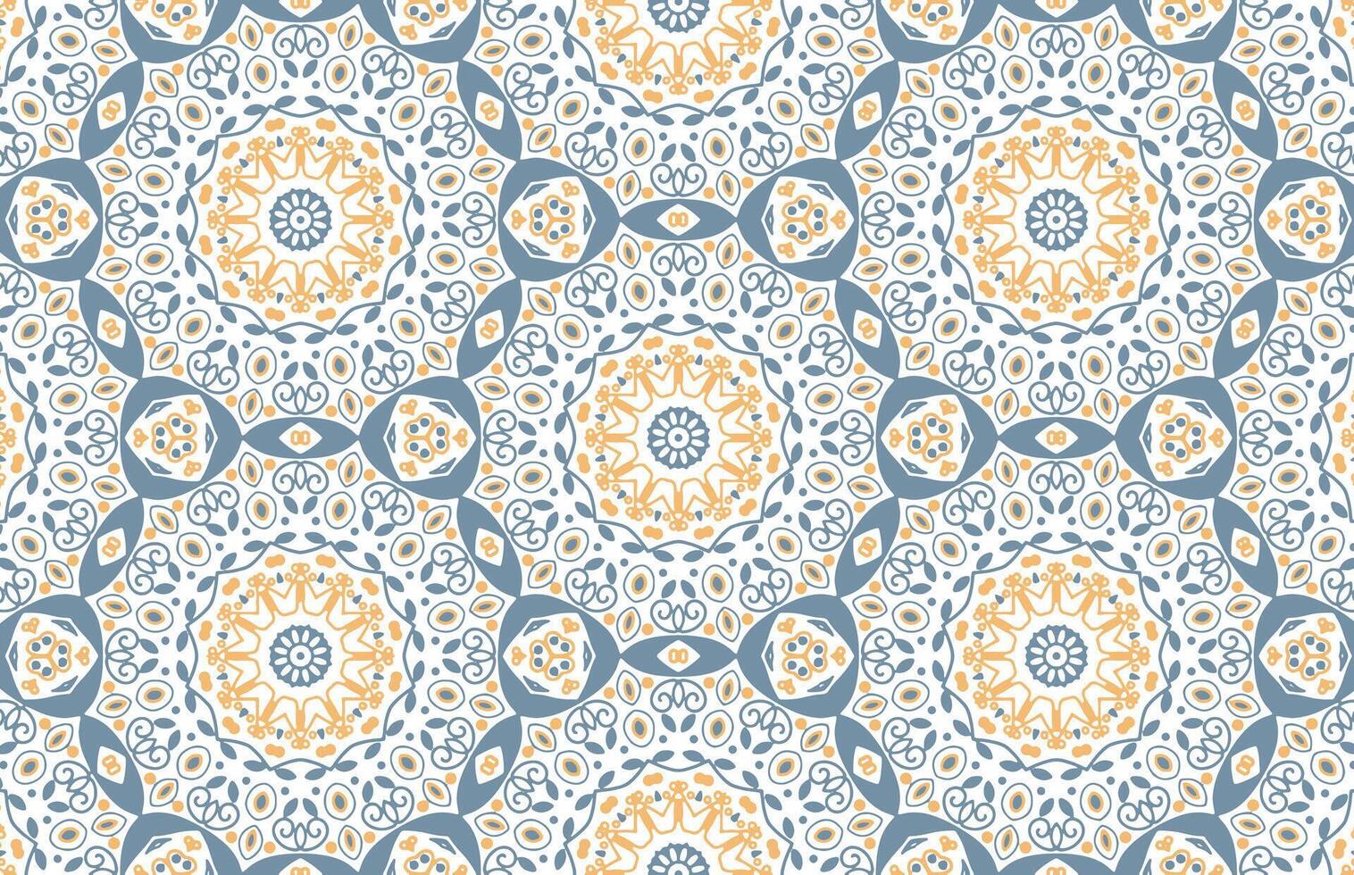 abstract kleurrijk mandala ontwerp patroon vector