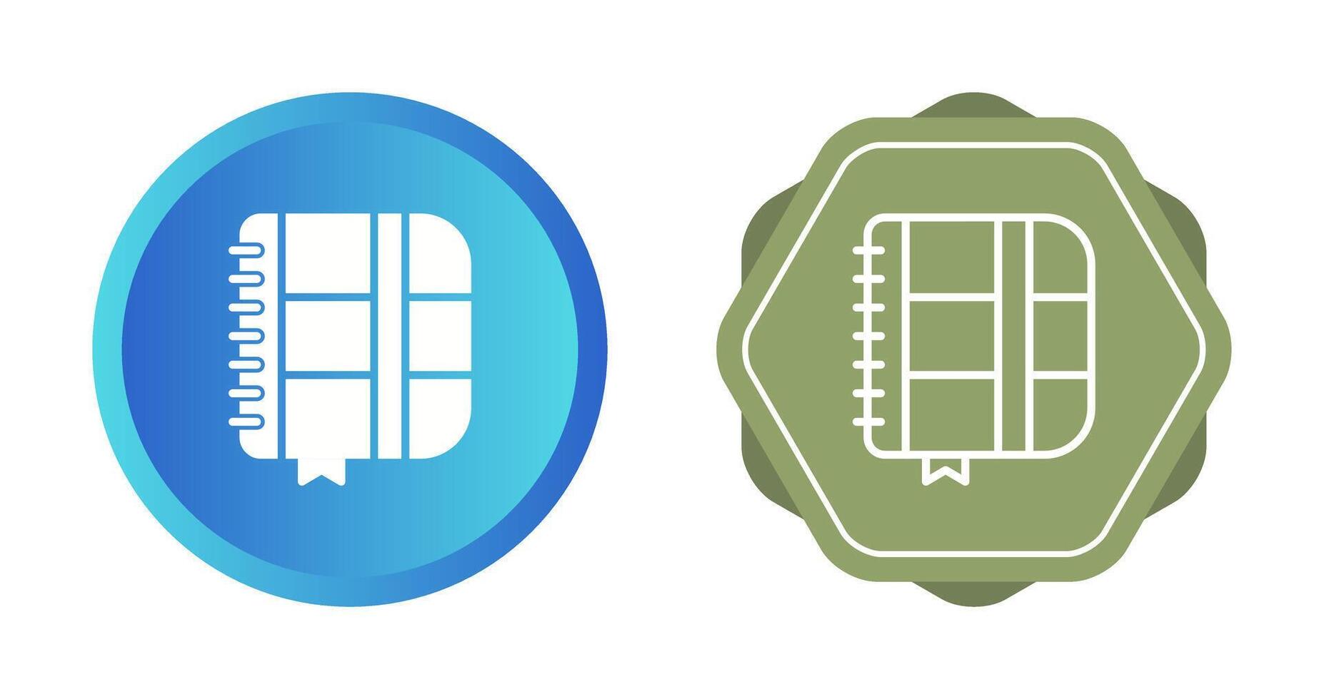 notebook vector pictogram