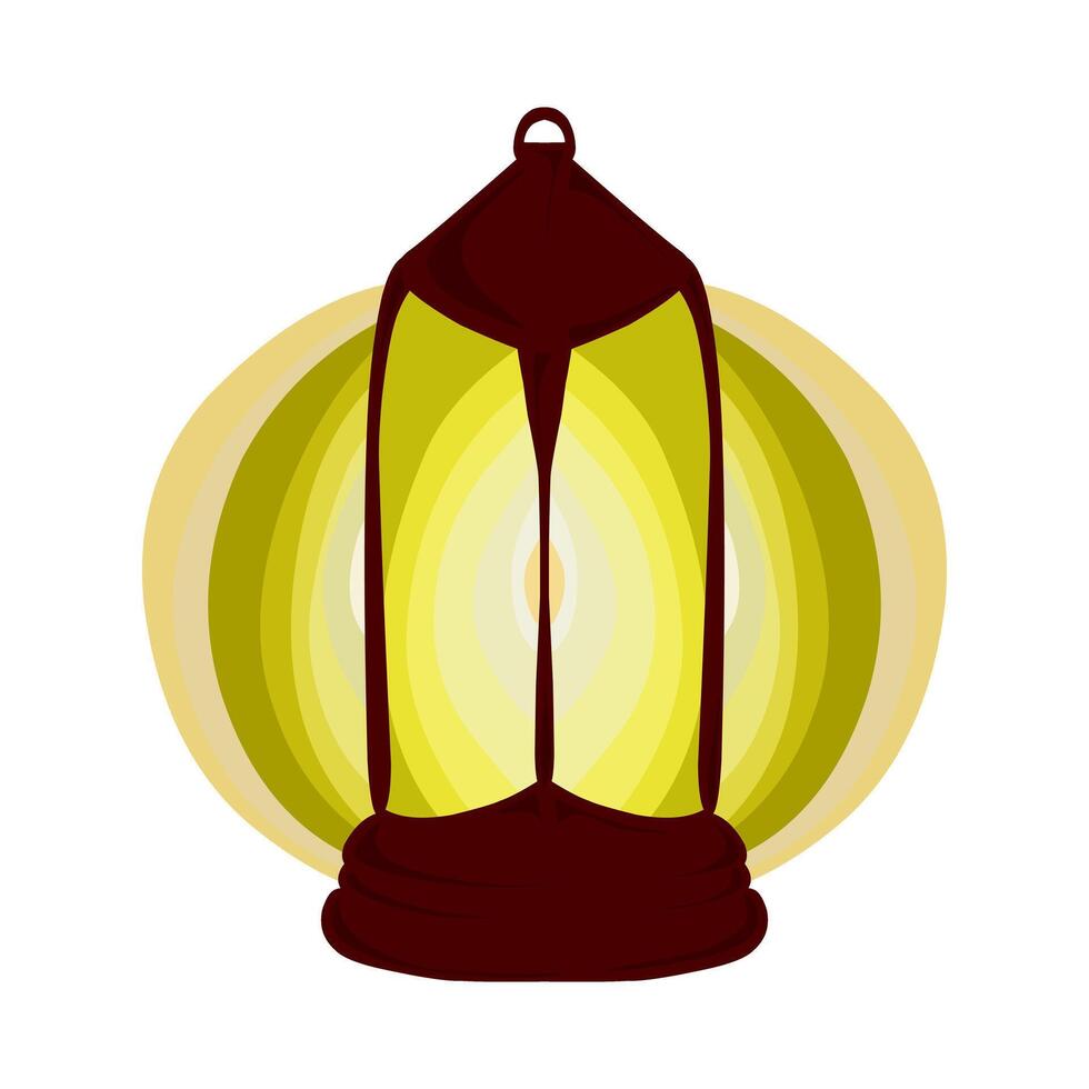 lantaarn lamp ontwerp met Ramadan en Islamitisch vakantie thema's. perfect voor affiches, spandoeken, stickers, achtergronden, achtergronden vector