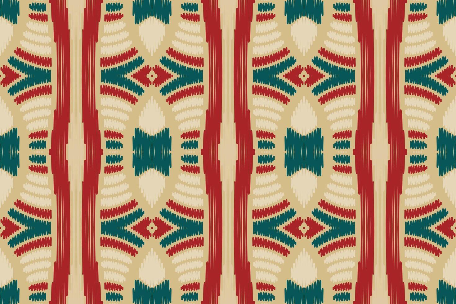 ikat patroon in tribal. geometrische etnische traditioneel. Mexicaanse gestreepte stijl. ontwerp voor achtergrond, behang, vectorillustratie, stof, kleding, batik, tapijt, borduurwerk. vector