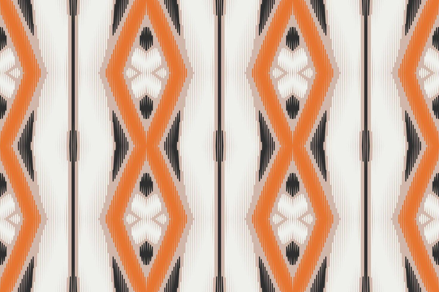 etnisch ikat naadloos patroon in stam. Amerikaans, Mexicaans stijl. aztec meetkundig ornament afdrukken. vector