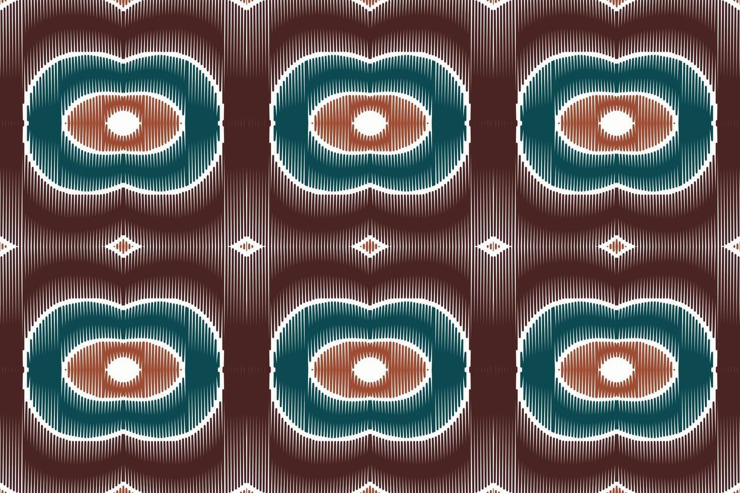 etnisch ikat naadloos patroon in stam. Amerikaans, Mexicaans stijl. aztec meetkundig ornament afdrukken. vector