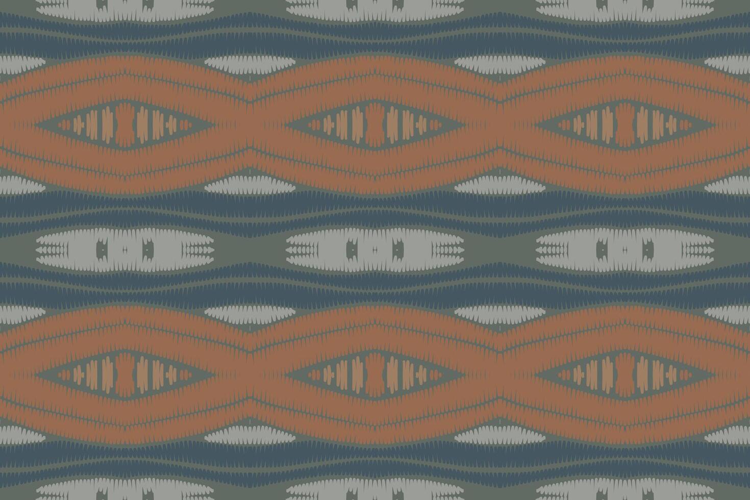 ikat ontwerpen tribal kruis naadloos patroon. etnisch meetkundig batik ikkat digitaal vector textiel ontwerp voor prints kleding stof Saree mughal borstel symbool zwaden structuur kurti kurtis kurta's