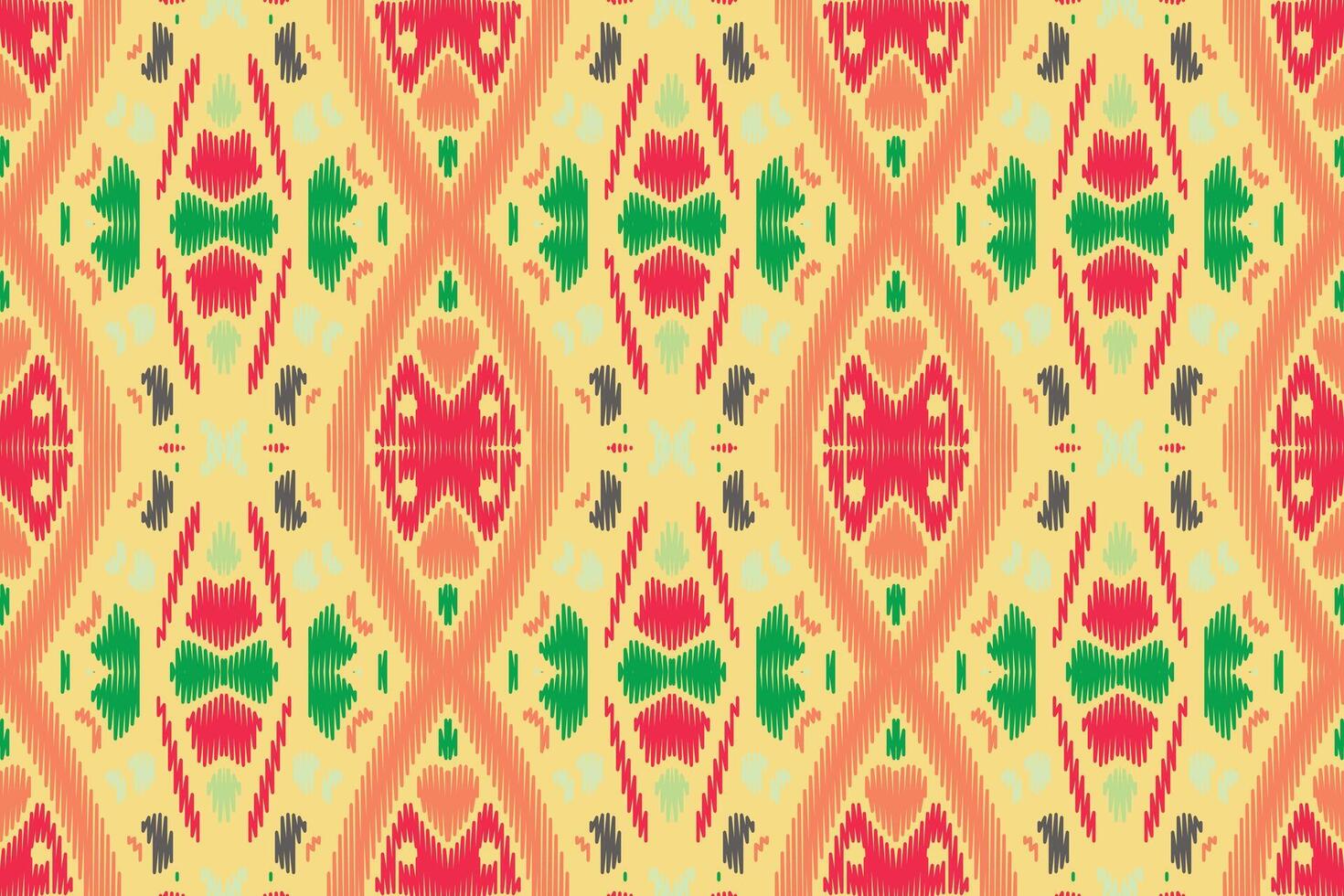 etnisch ikat naadloos patroon in stam. Amerikaans, Mexicaans stijl. aztec meetkundig ornament afdrukken. vector