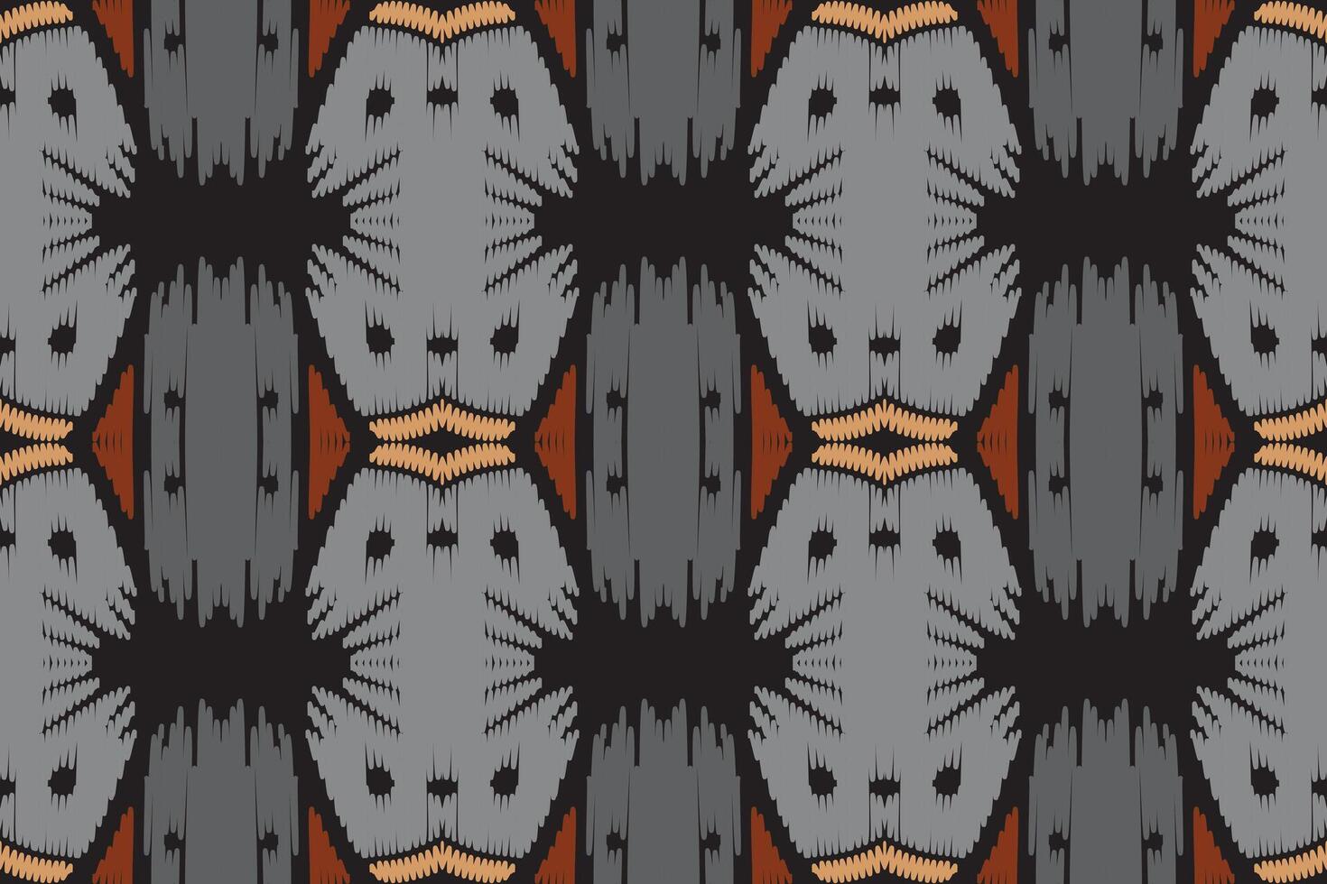 ikat ontwerpen tribal kruis naadloos patroon. etnisch meetkundig batik ikkat digitaal vector textiel ontwerp voor prints kleding stof Saree mughal borstel symbool zwaden structuur kurti kurtis kurta's