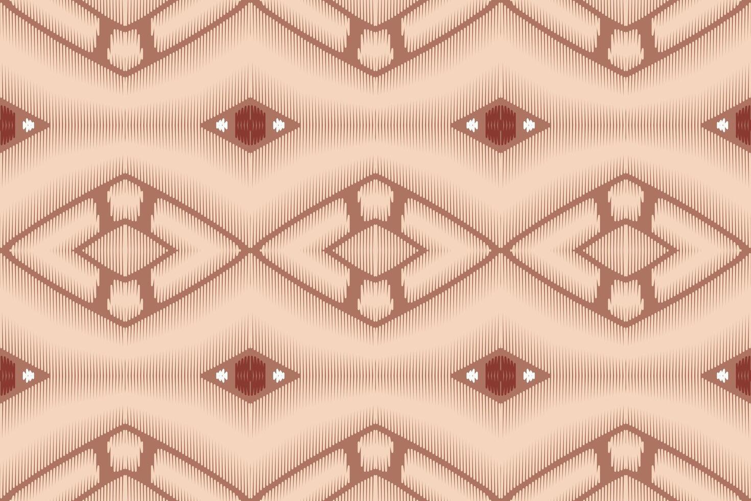 stof ikat naadloze patroon geometrische etnische traditionele borduurwerk style.design voor achtergrond, tapijt, mat, sarong, kleding, vectorillustratie. vector