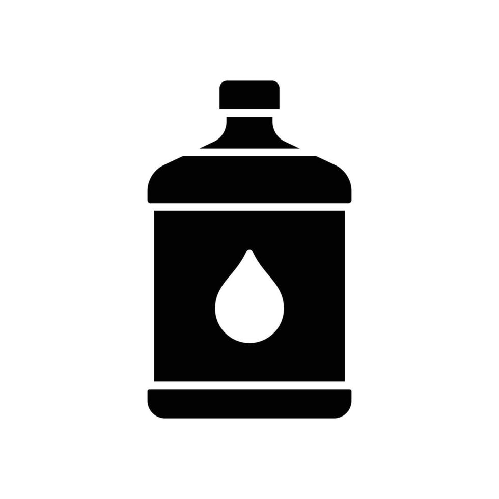 water gallon icoon vector ontwerp sjabloon gemakkelijk en schoon