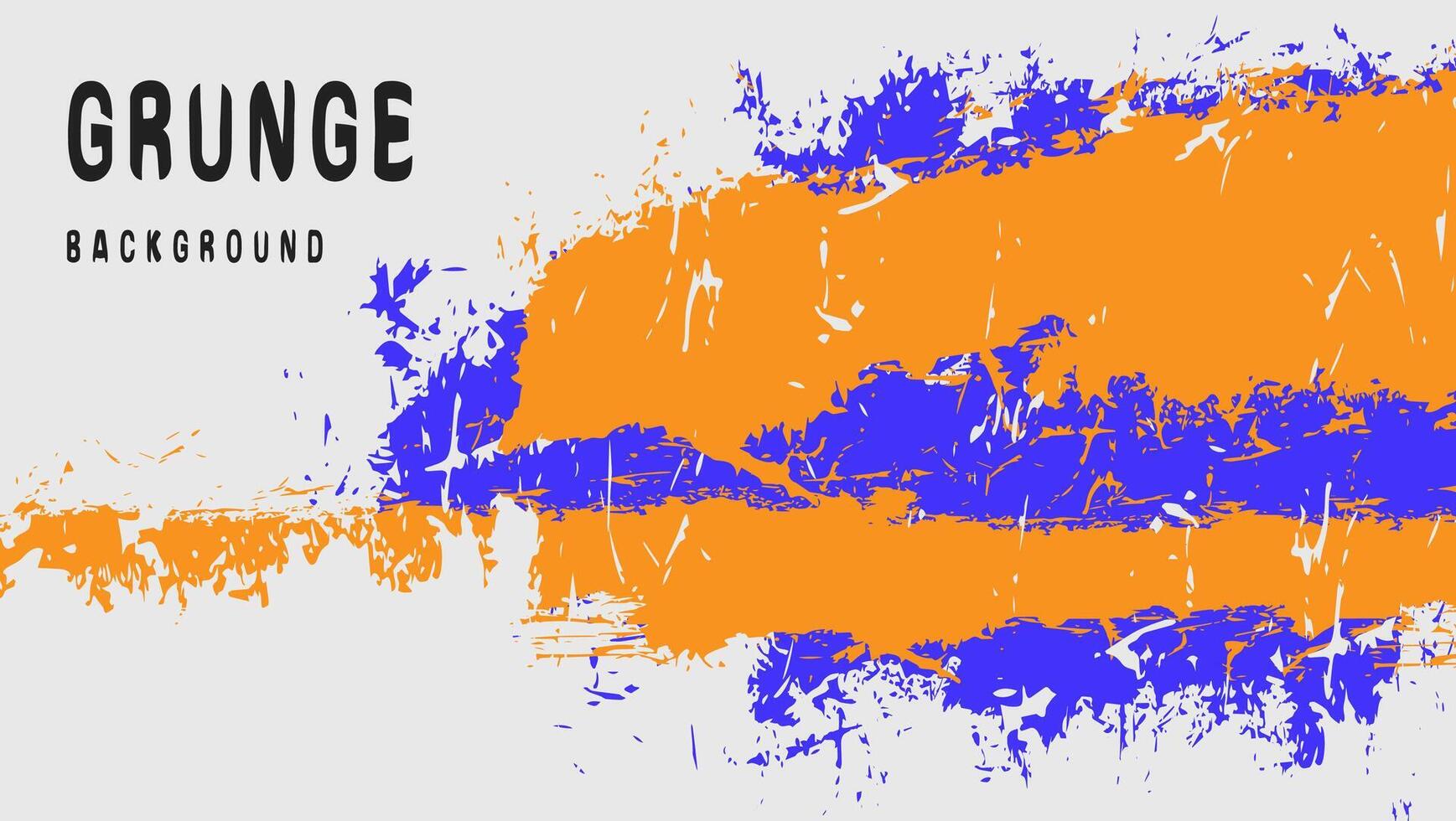 kleurrijk abstract grunge plons verf structuur in wit achtergrond vector