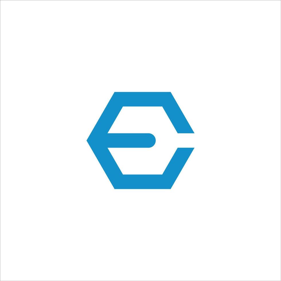 eerste brief ce of ec logo vector logo ontwerp