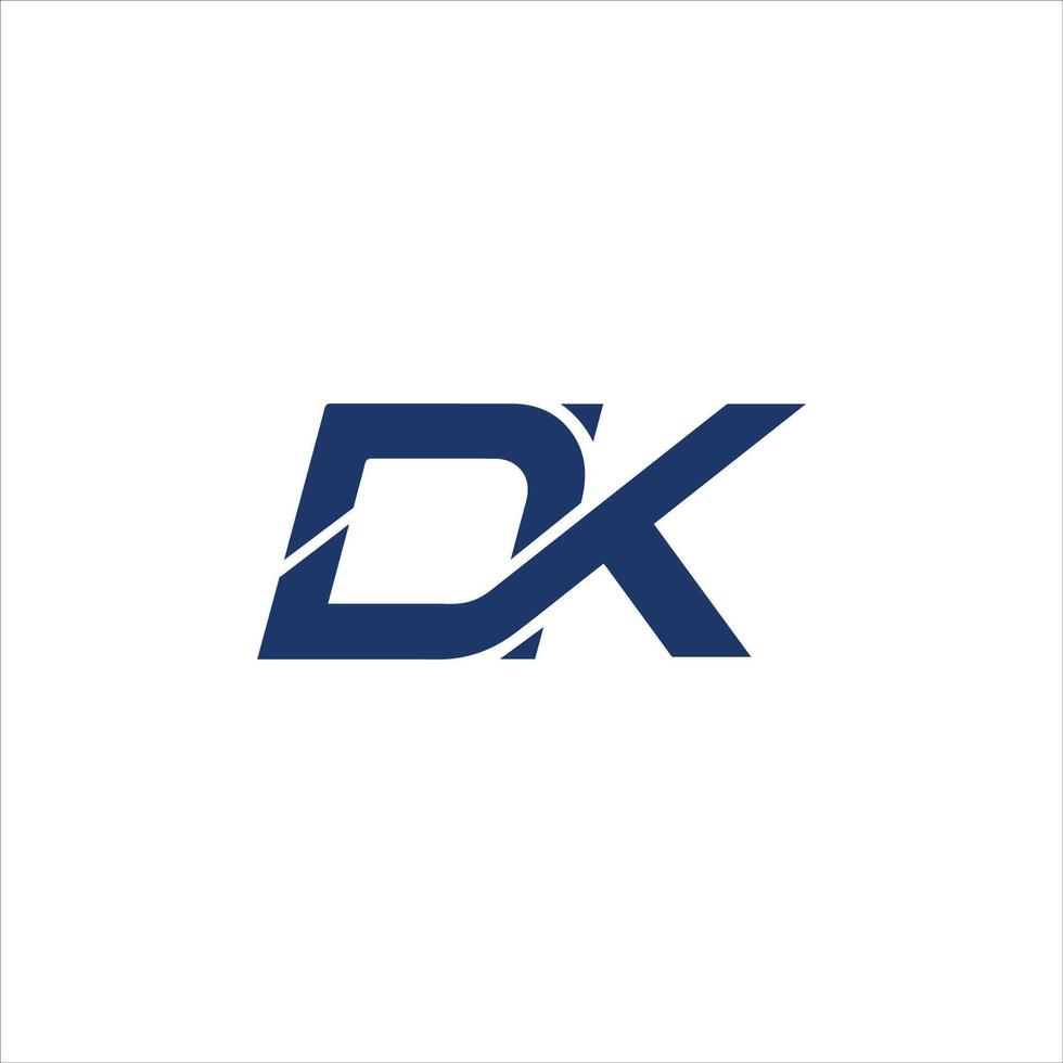 dk en kd brief logo design.dk,kd eerste gebaseerd alfabet icoon logo ontwerp vector