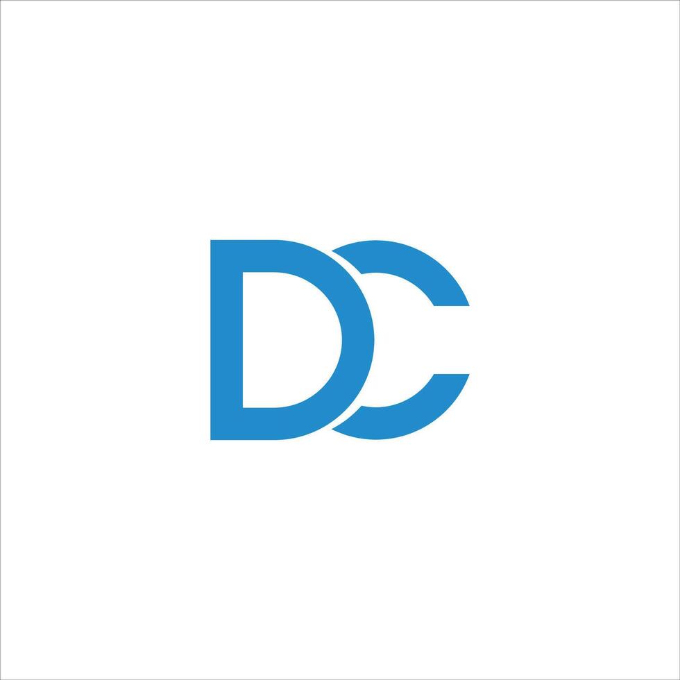 dc en CD brief logo ontwerp .dc,cd eerste gebaseerd alfabet icoon logo ontwerp vector