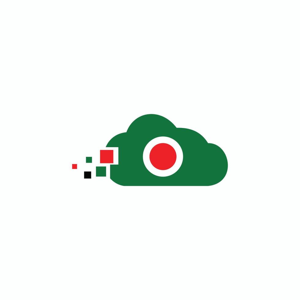 ontwerpsjabloon voor cloudlogo vector