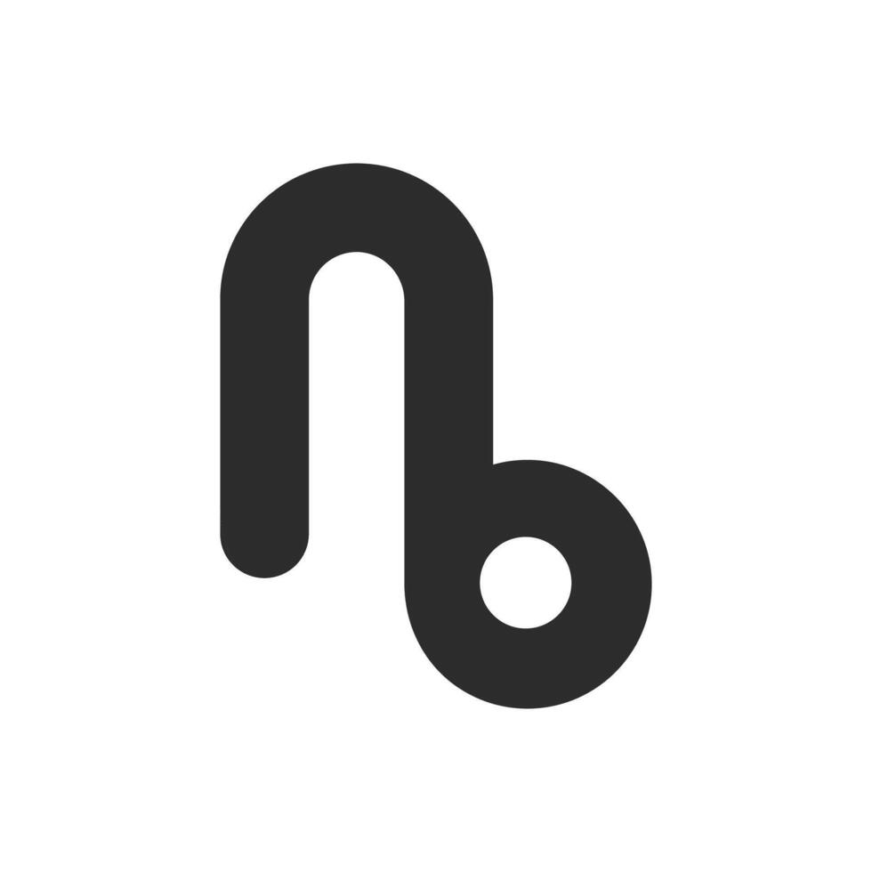 eerste miljard brief logo vector sjabloon ontwerp. creatief abstract brief nb logo ontwerp. gekoppeld brief nb logo ontwerp.