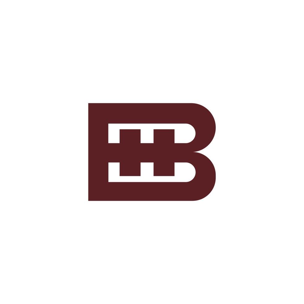 eerste brief bh logo of hb logo vector ontwerp Sjablonen