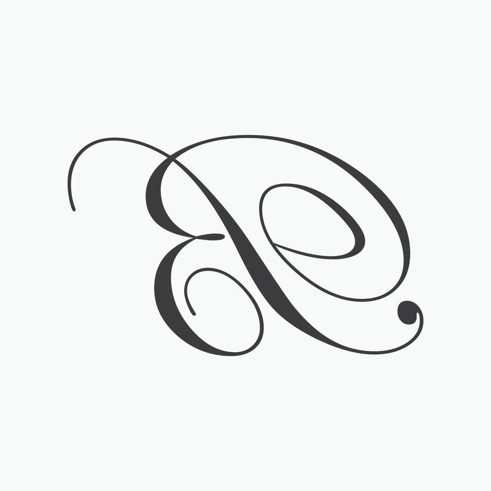 eerste brief eb logo of worden logo vector ontwerp sjabloon