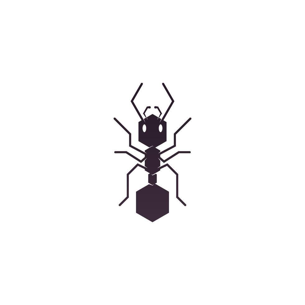 mier logo vector illustratie sjabloon ontwerp