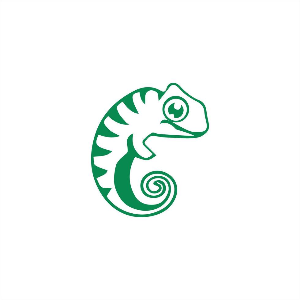 gekko hagedis logo vector ontwerp sjabloon