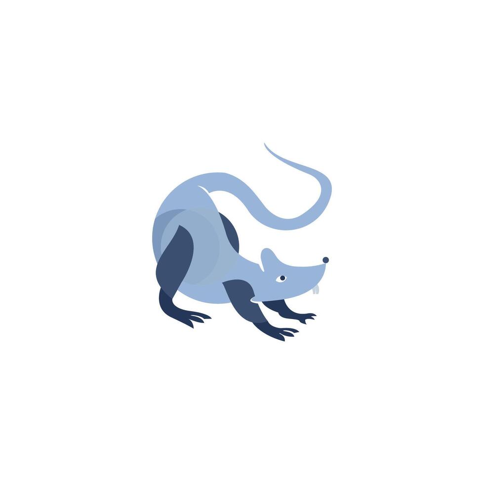 Rat logo vector ontwerp sjabloon