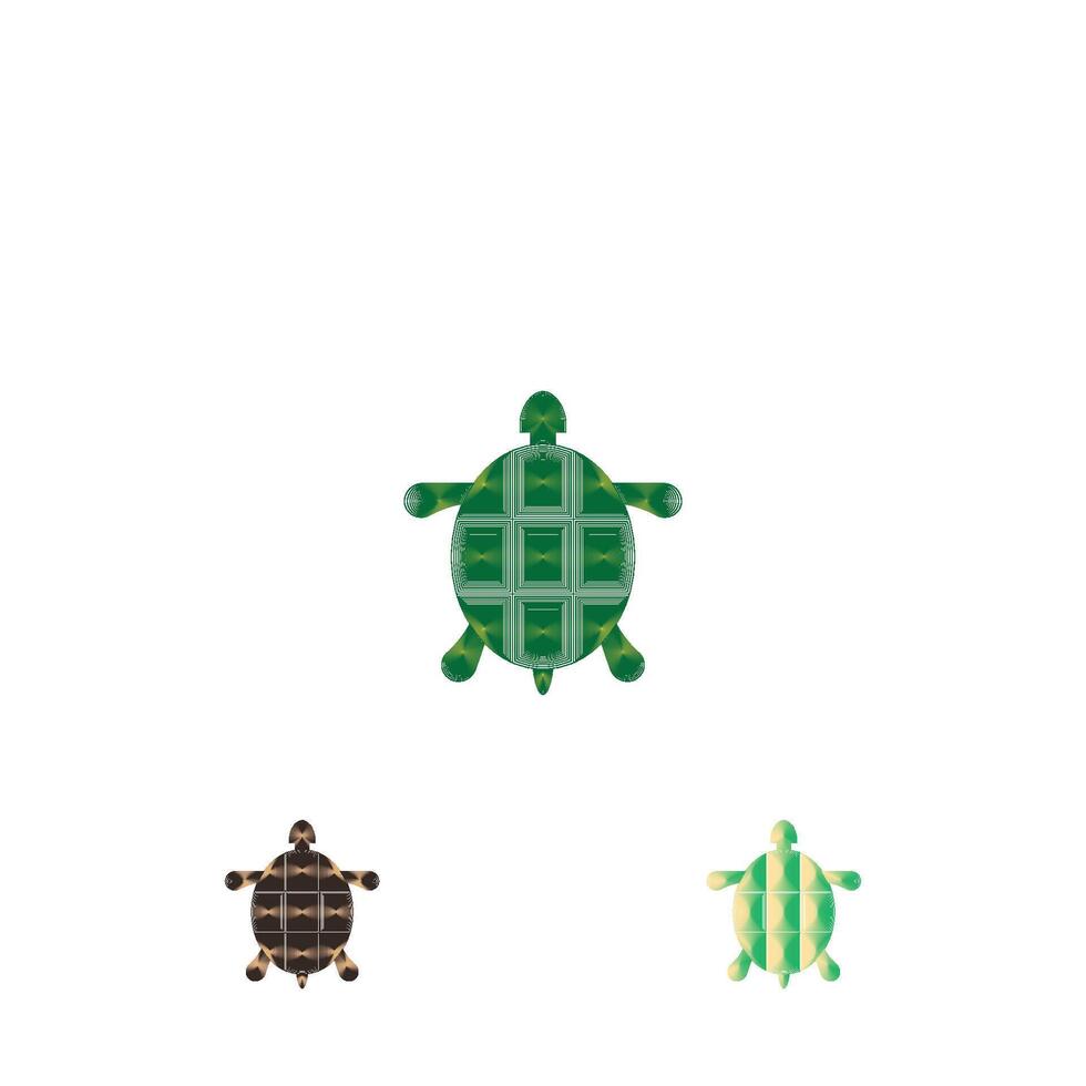 schildpad ontwerp logo vector. schildpad dier vector