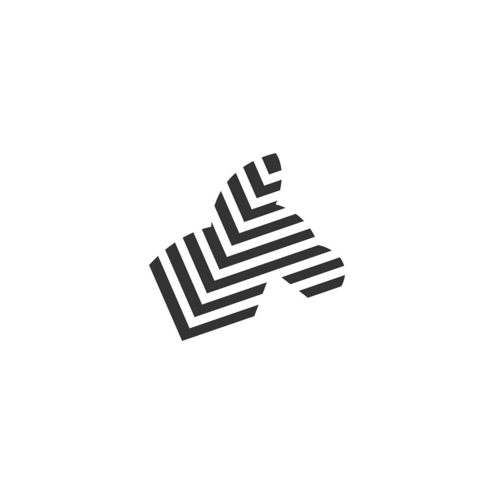 zebra logo ontwerp inspiratie. zebra logo Aan wit achtergrond vector