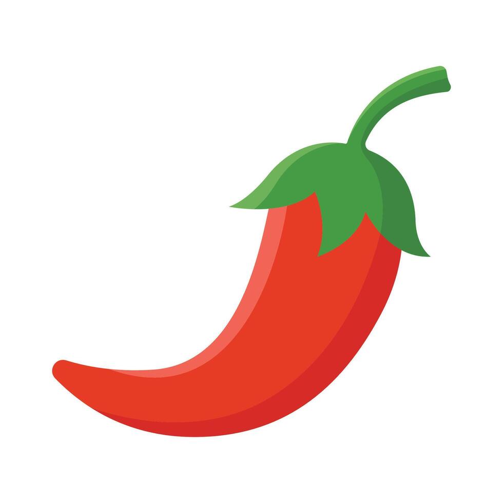 chili peper icoon vector ontwerp sjabloon in wit achtergrond