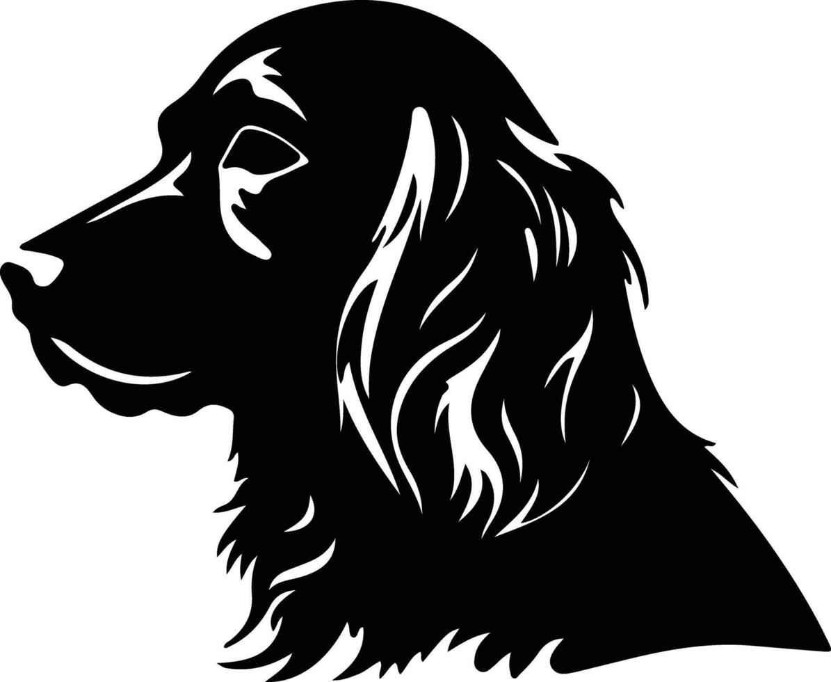 boykin spaniel silhouet portret vector