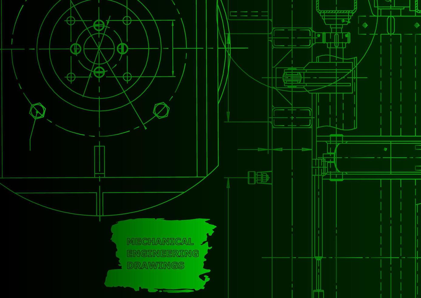 mechanische instrumentenbouw. technische abstracte achtergrond vector