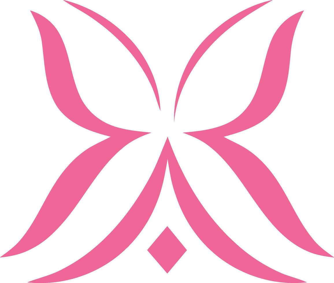 vlinder logo sjabloon in een modern minimalistische stijl vector